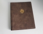 Preview: Stammbuch  DIN A4 "Lebensbaum" aus braunem Büffelleder im Vintage-Look