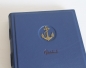 Mobile Preview: Gästenbuch - Album "Maritime", aus blauem Nappaleder, groß