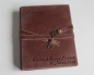 Preview: Stammbuch "Schlüssel" im Vintage-Look aus Leder DIN A5, braun