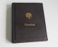 Preview: Stammbuch "Goldene Lebensbaum" aus braunem Nappaleder, DIN A5