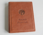 Preview: Stammbuch "Goldene Lebensbaum" aus braunem Nappaleder,  DIN A5