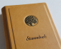 Preview: Stammbuch Lebensbaum aus Nappaleder, honiggelb